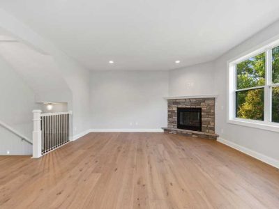 Living Room With Fireplace Renovation Grandview